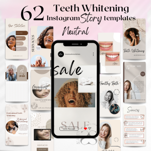 Teeth Whitening Instagram Story Template