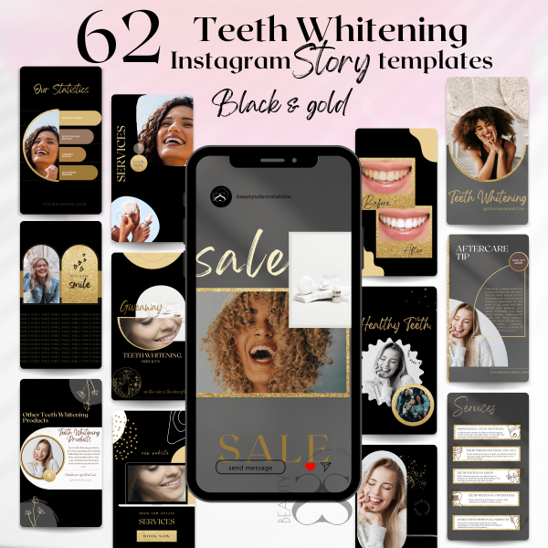 Teeth Whitening Instagram Story Template