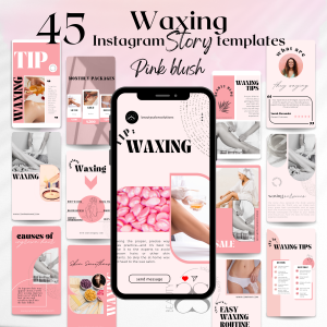 Waxing Instagram Story Template